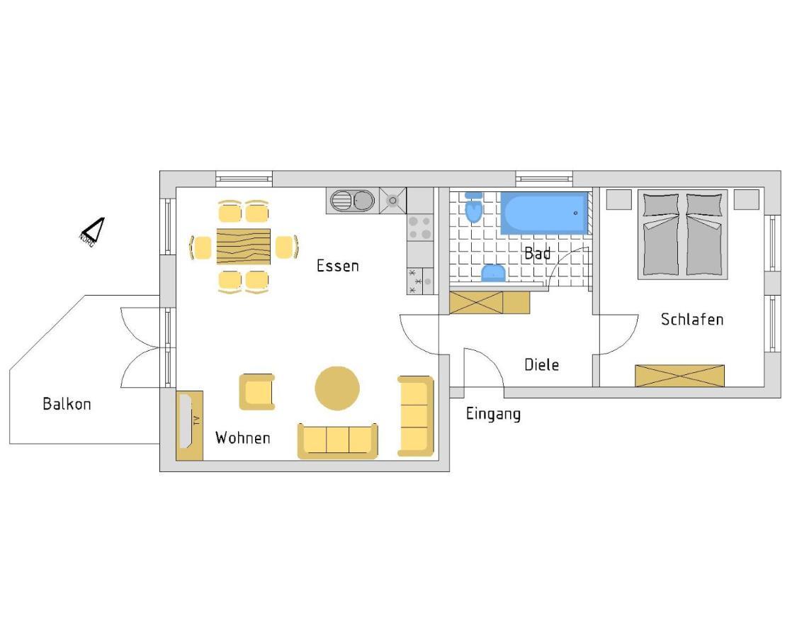Haus Aquamarina - Fewo Mit Balkon Heringsdorf Oda fotoğraf